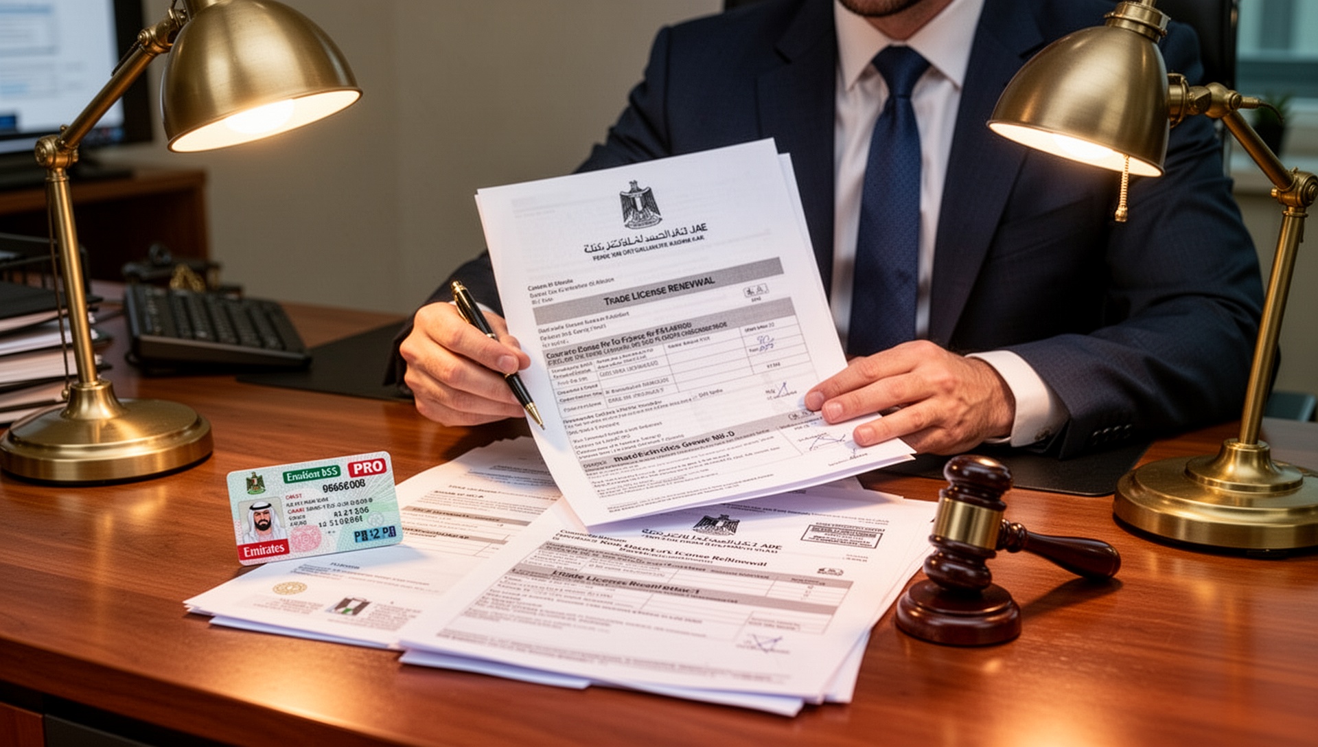 UAE business documents and administration